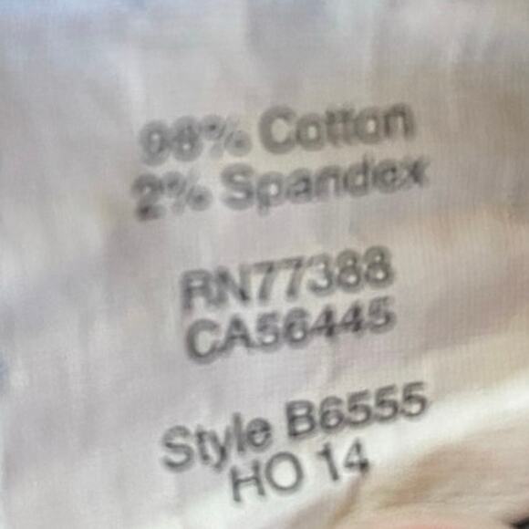 J. Crew Factory Stretch Jeans Mid-rise Distressed 25 X 27- Excellent - Picture 12 of 12